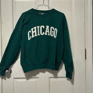 Green Chicago Sweatshirt